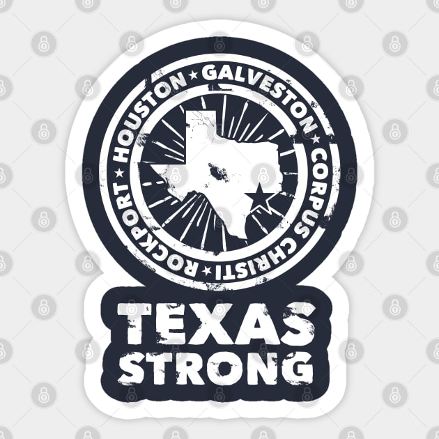 Texas Strong Sticker by Awesome AG Designs